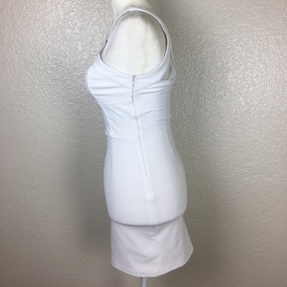 TOBI White Strappy Bustier Mini BodyCon Dress - Picture 8 of 9